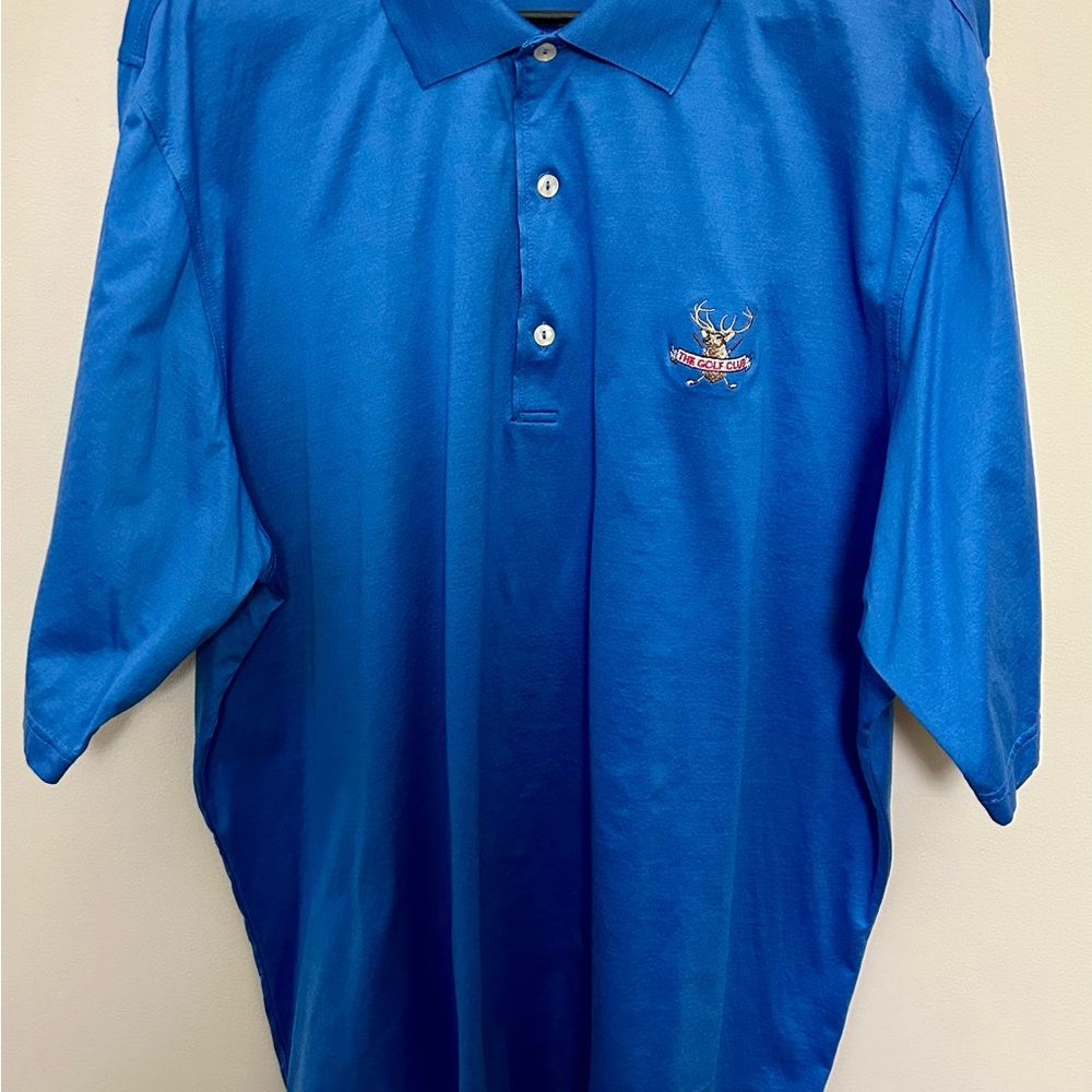 Fairway & Greene Blue Polo Shirt Classic Design